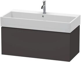 Duravit Waschtischunterbau L-CUBE 394x984x459mm graphit supermatt