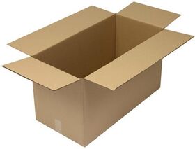 Faltkarton 2-wellig Maße 785x385x425 mm Qualität 2.35BC braun TRANSPAK - VPE: 15