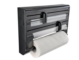 LEIFHEIT  Wandrollenhalter Parat Black