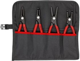 Präzisionssicherungsringzangensatz 4-tlg.in Rolltasche 19-60mm KNIPEX