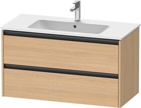 Duravit Waschtischunterbau Ketho.2 1010x550x480mm eiche natur