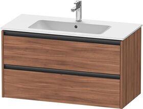 Duravit Waschtischunterbau Ketho.2 1010x550x480mm nussbaum natur