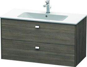 Duravit Waschtischunterbau BRIOSO Griffe chrom 553x1020x479mm pine terra