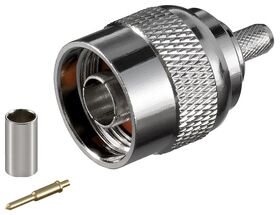 N-Stecker Crimp Ø 5,2 mm- VPE: 1