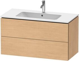 Duravit Waschtischunterbau L-CUBE 1020x481x550mm eiche natur