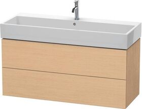 Duravit Waschtischunterbau L-CUBE 544x1184x459mm eiche natur