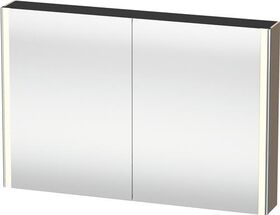 Duravit Spiegelschrank XSQUARE 1200x800x156mm, 27 W leinen