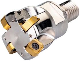 Hochvorschubfräser ISO 40E4R043M16-SSN11-C D.17mm Rechtslauf Schneid-D.40mm