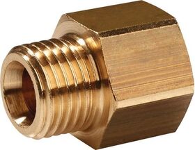Reduziernippel MS AG G 1/4 Zoll IG G 3/8 Zoll PROMAT - VPE: 10