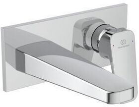 IDS Wand-Waschtischarmatur CERAPLAN UP, Bausatz 2 chrom, Ausladung 166mm IDEAL STANDARD