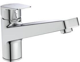 IDS Einhebel-Küchenarmatur CERAPLAN mit niedrigem Auslauf BlueStart, chrom IDEAL STANDARD