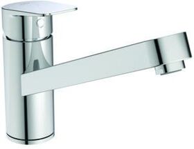 IDS Einhebel-Küchenarmatur CERAPLAN mit Rohrauslauf BlueStart, chrom IDEAL STANDARD