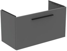 IDS Möbel-WT-Unterschrank i.life S 1 Auszug 800x375x440mm Quarzgrau matt IDEAL STANDARD