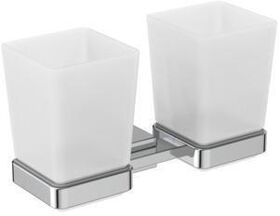 IDS Mundglas IOM CUBE doppelt aus sat. Glas mit Halter ch IDEAL STANDARD
