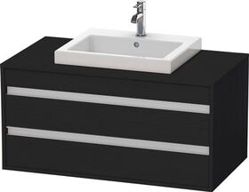 Duravit Waschtischunterbau KETHO 550x1000x496mm eiche schwarz