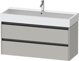 Duravit Waschtischunterbau Ketho.2 1184x549x460mm betongrau matt