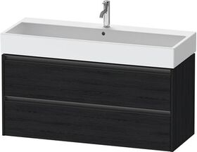 Duravit Waschtischunterbau Ketho.2 1184x549x460mm eiche schwarz