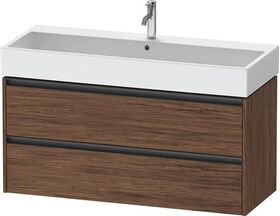 Duravit Waschtischunterbau Ketho.2 1184x549x460mm nussbaum dunkel
