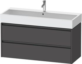 Duravit Waschtischunterbau Ketho.2 1184x549x460mm graphit matt