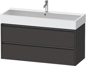 Duravit Waschtischunterbau Ketho.2 1184x549x460mm graphit supermatt