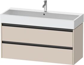 Duravit Waschtischunterbau Ketho.2 1184x549x460mm taupe supermatt