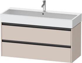 Duravit Waschtischunterbau Ketho.2 1184x549x460mm taupe matt