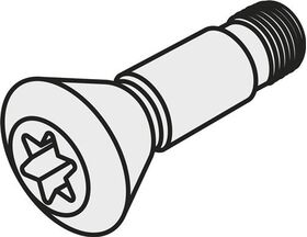 Wendeschneidplatten-Schraube ISO CS 44013-T15P Bruttogewicht 1,2g PRAMET