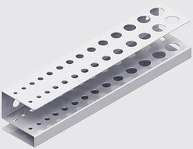 Bohrerleiste H.40mm B.188mm T.40mm STA weiß ELEMENT SYSTEM