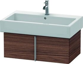 Duravit Waschtischunterbau VERO 431x750x298mm nussbaum dunkel
