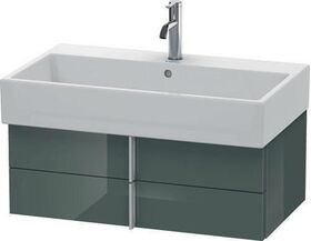 Duravit Waschtischunterbau VERO AIR 298x784x431mm dolomiti grey hochglanz