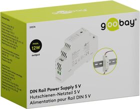 Hutschienen-Netzteil (DIN-Rail) 5 V (DC), 2,4 A, 12 W- VPE: 1