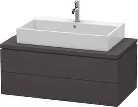 Duravit Konsolenunterschrank L-CUBE 400x1020x547mm graphit supermatt
