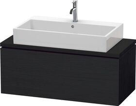Duravit Konsolenunterschrank L-CUBE 400x1020x477mm eiche schwarz