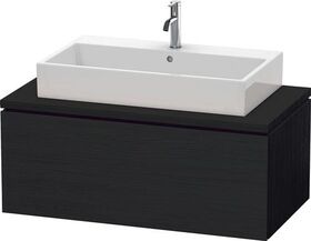 Duravit Konsolenunterschrank L-CUBE 400x1020x547mm eiche schwarz