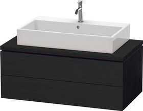 Duravit Konsolenunterschrank L-CUBE 400x1020x547mm eiche schwarz