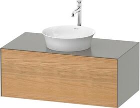 Duravit Waschtischunterbau WHITE TULIP 408x1000x550mm Ei na mass / Steingr sdm