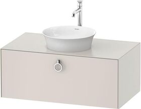 Duravit Waschtischunterbau WHITE TULIP 408x1000x550mm nordic weiß seidenmatt