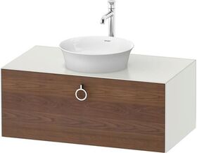 Duravit Waschtischunterbau WHITE TULIP 408x1000x550mm amerik NB / we seidenmatt