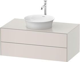 Duravit Waschtischunterbau WHITE TULIP 408x1000x550mm nordic weiß seidenmatt