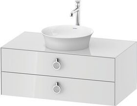 Duravit Waschtischunterbau WHITE TULIP 408x1000x550mm weiß hochglanz