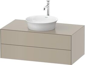 Duravit Waschtischunterbau WHITE TULIP 1000x550mm 2 Schubk ta sdm o ES