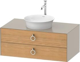 Duravit Waschtischunterbau WHITE TULIP 1000x550mm 2 Sk Ei na mass / ta sdm o ES