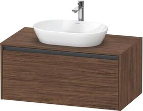 Duravit Waschtischunterbau Ketho.2 1000x459x550mm nussbaum dunkel