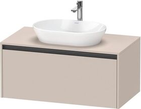 Duravit Waschtischunterbau Ketho.2 1000x459x550mm taupe matt