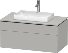 Duravit Waschtischunterbau L-CUBE 1020x482x550mm betongr ma o ES