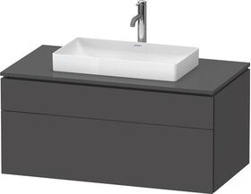 Duravit Waschtischunterbau L-CUBE 1020x482x550mm gra ma o ES