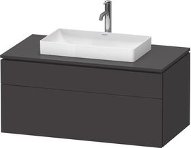 Duravit Waschtischunterbau L-CUBE 1020x482x550mm gra s-matt o ES