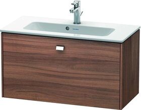 Duravit WT-Unterbau BRIOSO COMPACT Griff chrom 442x820x389mm nussbaum natur