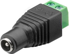 Terminal Block 2-pin > DC-Buchse (5,50 x 2,10 mm)- VPE: 10