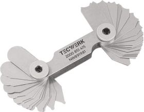 Radienschablone 15,5-25mm Bl.15 St.TECWERK